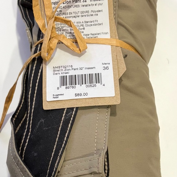 Prana Men’s Stretch Zion Joggers in Dark Khaki